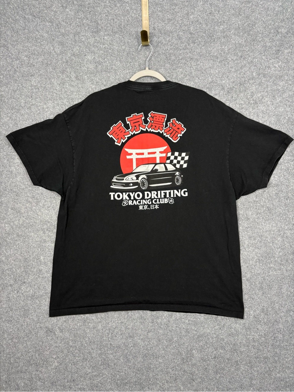 Pleasant Getaway Tokyo Drifting Racing Club Graphic Tee 2XL